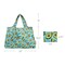 Wrapables Large Foldable Tote Nylon Reusable Grocery Bags, Avocado